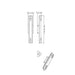 Z-Lite Chase Vanity Brushed Nickel LED 1 Light 23 Inch 4100-23W-BN-LED | theLightShop