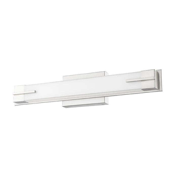 Z-Lite Chase Vanity Brushed Nickel LED 1 Light 23 Inch 4100-23W-BN-LED | theLightShop
