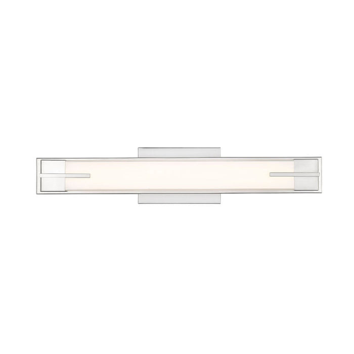 Z-Lite Chase Vanity Brushed Nickel LED 1 Light 23 Inch 4100-23W-BN-LED | theLightShop
