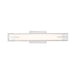 Z-Lite Chase Vanity Brushed Nickel LED 1 Light 23 Inch 4100-23W-BN-LED | theLightShop