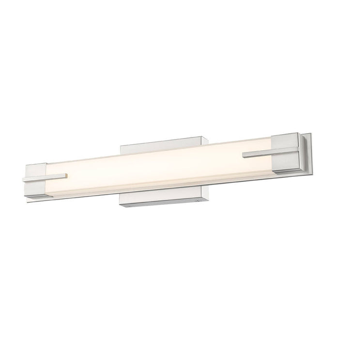 Z-Lite Chase Vanity Brushed Nickel LED 1 Light 23 Inch 4100-23W-BN-LED | theLightShop