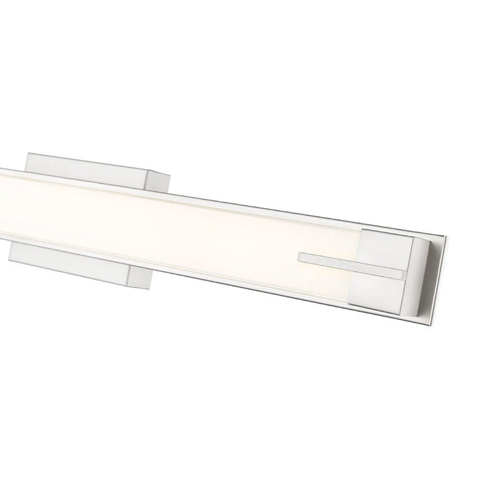 Z-Lite Chase Vanity Brushed Nickel LED 1 Light 33 Inch 4100-33W-BN-LED | theLightShop