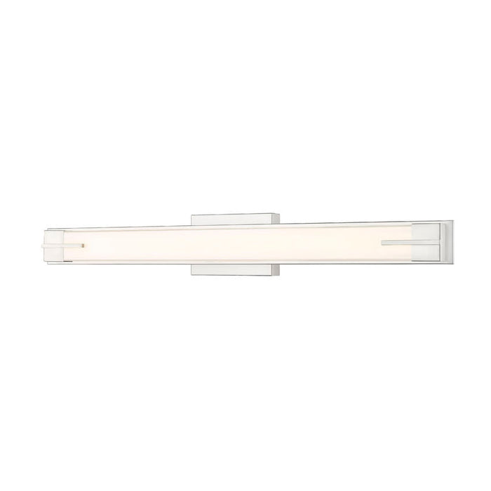 Z-Lite Chase Vanity Brushed Nickel LED 1 Light 33 Inch 4100-33W-BN-LED | theLightShop