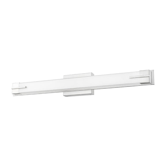 Z-Lite Chase Vanity Brushed Nickel LED 1 Light 33 Inch 4100-33W-BN-LED | theLightShop