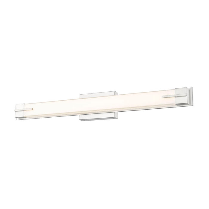 Z-Lite Chase Vanity Brushed Nickel LED 1 Light 33 Inch 4100-33W-BN-LED | theLightShop