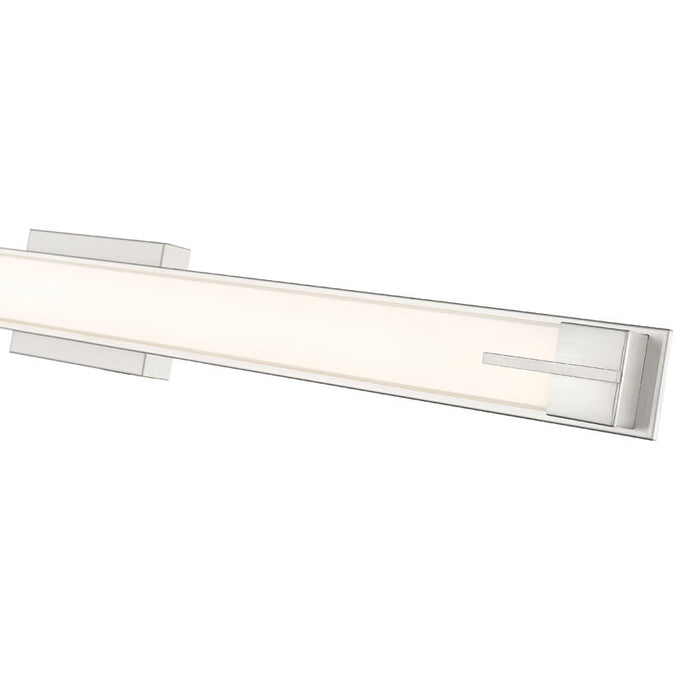 Z-Lite Chase Vanity Brushed Nickel LED 1 Light 43 Inch 4100-43W-BN-LED | theLightShop