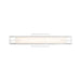 Z-Lite Chase Vanity Chrome LED 1 Light 23 Inch 4100-23W-CH-LED | theLightShop