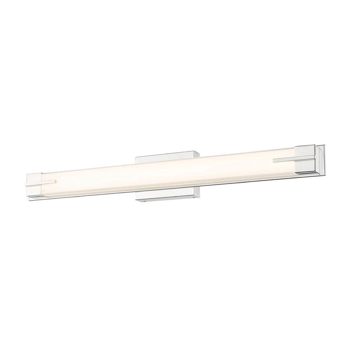 Z-Lite Chase Vanity Chrome LED 1 Light 33 Inch 4100-33W-CH-LED | theLightShop