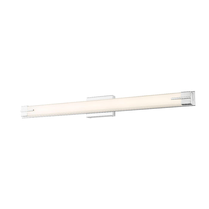 Z-Lite Chase Vanity Chrome LED 1 Light 43 Inch 4100-43W-CH-LED | theLightShop