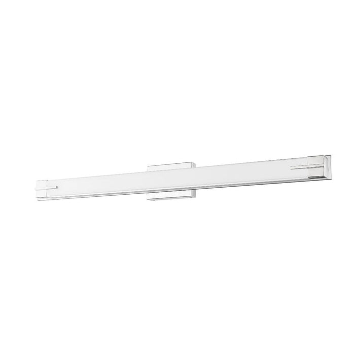 Z-Lite Chase Vanity Chrome LED 1 Light 43 Inch 4100-43W-CH-LED | theLightShop