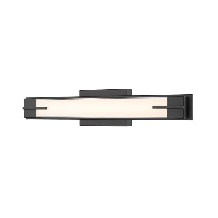 Z-Lite Chase Vanity Matte Black LED 1 Light 23 Inch 4100-23W-MB-LED | theLightShop