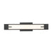 Z-Lite Chase Vanity Matte Black LED 1 Light 23 Inch 4100-23W-MB-LED | theLightShop