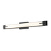 Z-Lite Chase Vanity Matte Black LED 1 Light 33 Inch 4100-33W-MB-LED | theLightShop