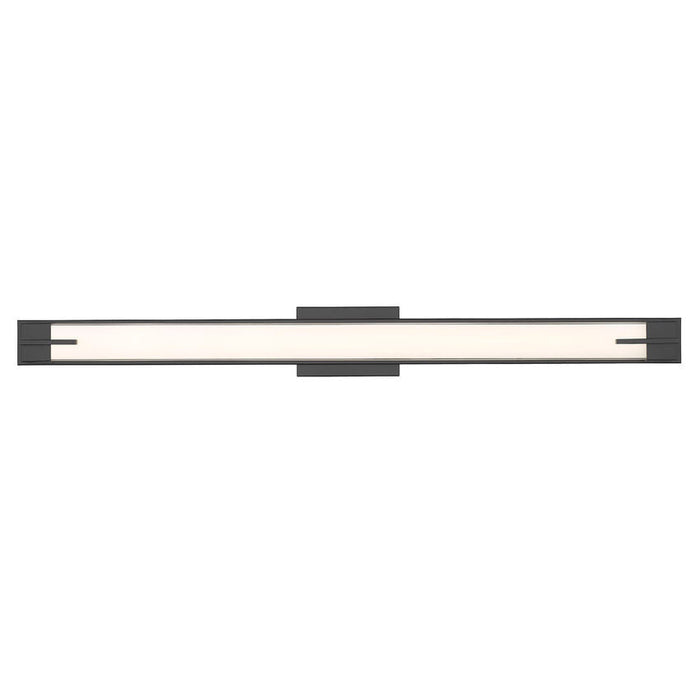 Z-Lite Chase Vanity Matte Black LED 1 Light 43 Inch 4100-43W-MB-LED | theLightShop