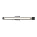Z-Lite Chase Vanity Matte Black LED 1 Light 43 Inch 4100-43W-MB-LED | theLightShop