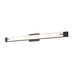 Z-Lite Chase Vanity Matte Black LED 1 Light 43 Inch 4100-43W-MB-LED | theLightShop
