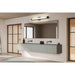 Z-Lite Chase Vanity Matte Black LED 1 Light 43 Inch 4100-43W-MB-LED | theLightShop