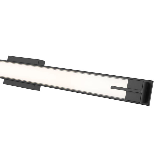 Z-Lite Chase Vanity Matte Black LED 1 Light 43 Inch 4100-43W-MB-LED | theLightShop
