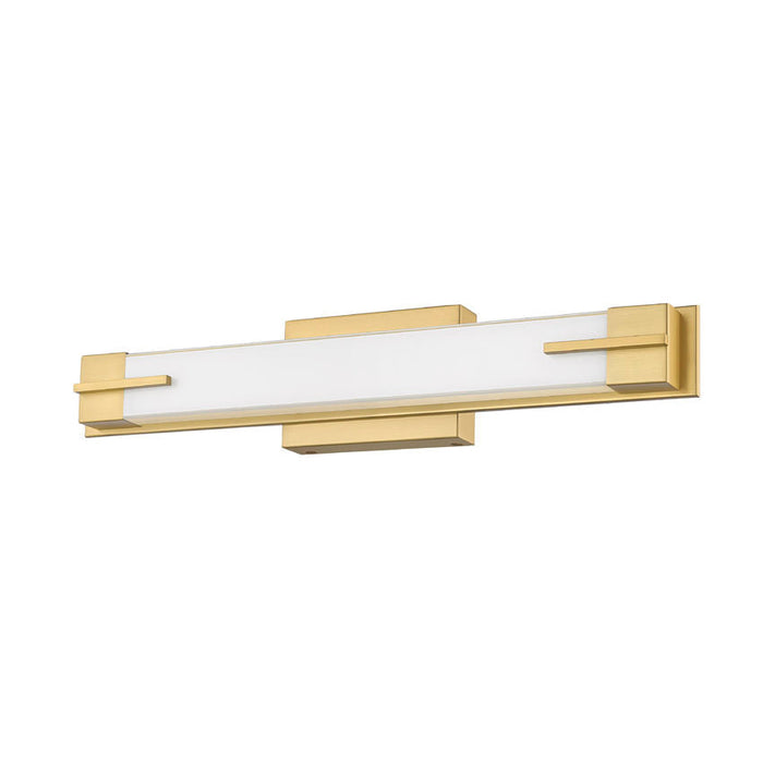 Z-Lite Chase Vanity Modern Gold LED 1 Light 23 Inch 4100-23W-MGLD-LED | theLightShop