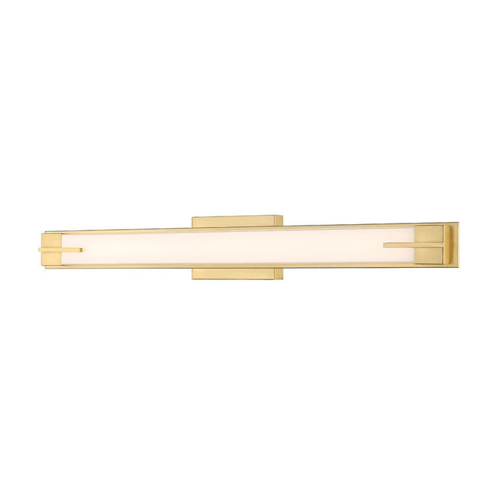 Z-Lite Chase Vanity Modern Gold LED 1 Light 33 Inch 4100-33W-MGLD-LED | theLightShop