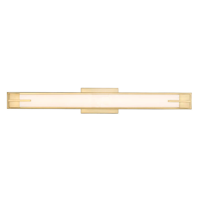 Z-Lite Chase Vanity Modern Gold LED 1 Light 33 Inch 4100-33W-MGLD-LED | theLightShop