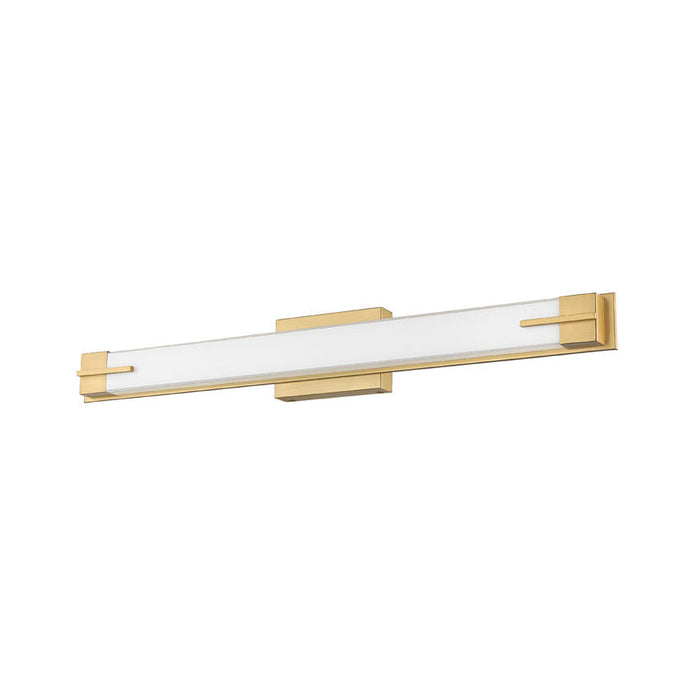 Z-Lite Chase Vanity Modern Gold LED 1 Light 33 Inch 4100-33W-MGLD-LED | theLightShop