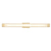 Z-Lite Chase Vanity Modern Gold LED 1 Light 43 Inch 4100-43W-MGLD-LED | theLightShop