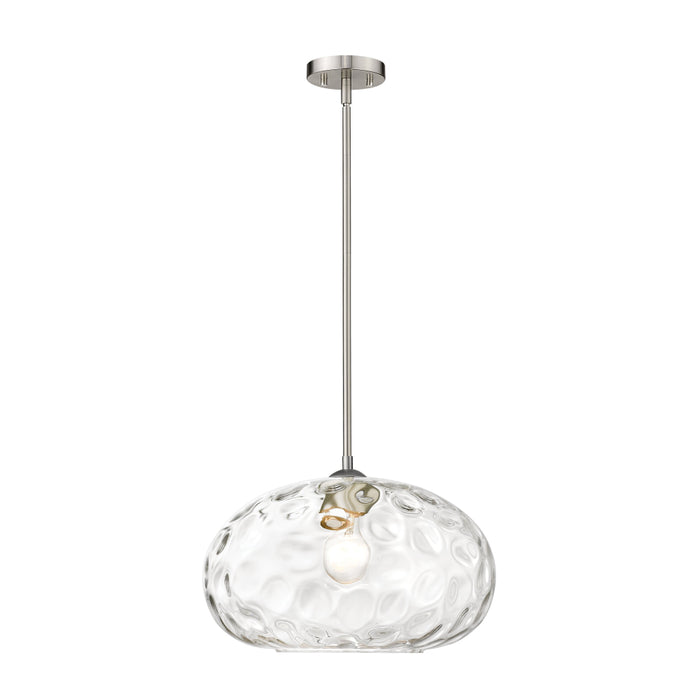 Z-Lite Chloe Brushed Nickel Pendant 490P14-BN | theLightShop
