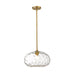 Z-Lite Chloe Olde Brass Pendant 490P14-OBR | theLightShop