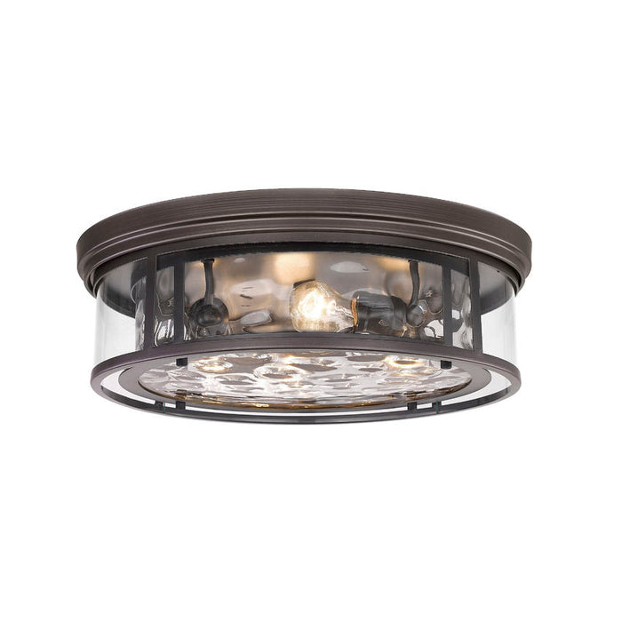 Z-Lite Clarion Bronze 4 Light Flushmount 493F4-BRZ | theLightShop