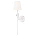 Z-Lite Claudelle 1 Light Wall Light - Textured White