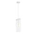 Z-Lite Contour White Mini-Pendant 801MP-WH | theLightShop