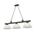 Z-Lite Cordon Bronze 3 Light Billiard 2306-3BRZ-AWL14 | theLightShop