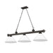 Z-Lite Cordon Bronze 3 Light Billiard 2306-3BRZ-PWH | theLightShop