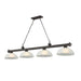 Z-Lite Cordon Bronze 4 Light Billiard 2306-4BRZ-DWL14 | theLightShop