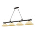Z-Lite Cordon Bronze 4 Light Billiard 2306-4BRZ-GM16 | theLightShop