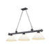 Z-Lite Cordon Bronze Plated 3 Light Billiard 2306-3BP-AMO14 | theLightShop