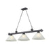 Z-Lite Cordon Bronze Plated 3 Light Billiard 2306-3BP-AWL14 | theLightShop