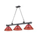 Z-Lite Cordon Bronze Plated 3 Light Billiard 2306-3BP-PRD | theLightShop