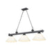 Z-Lite Cordon Bronze Plated 3 Light Billiard 2306-3BP-PWH | theLightShop