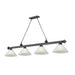 Z-Lite Cordon Bronze Plated 4 Light Billiard 2306-4BP-AWL14 | theLightShop