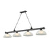 Z-Lite Cordon Bronze Plated 4 Light Billiard 2306-4BP-DWL14 | theLightShop