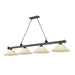 Z-Lite Cordon Bronze Plated 4 Light Billiard 2306-4BP-WM16 | theLightShop