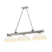 Z-Lite Cordon Brushed Nickel 3 Light Billiard 2306-3BN-DMO14 | theLightShop