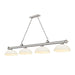 Z-Lite Cordon Brushed Nickel 4 Light Billiard 2306-4BN-DMO14 | theLightShop