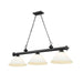 Z-Lite Cordon Matte Black 3 Light Billiard 2306-3MB-AMO14 | theLightShop