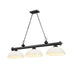 Z-Lite Cordon Matte Black 3 Light Billiard 2306-3MB-DMO14 | theLightShop