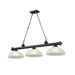 Z-Lite Cordon Matte Black 3 Light Billiard 2306-3MB-DWL14 | theLightShop