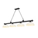 Z-Lite Cordon Matte Black 4 Light Billiard 2306-4MB-DMO14 | theLightShop