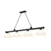 Z-Lite Cordon Matte Black 4 Light Billiard 2306-4MB-PWH | theLightShop